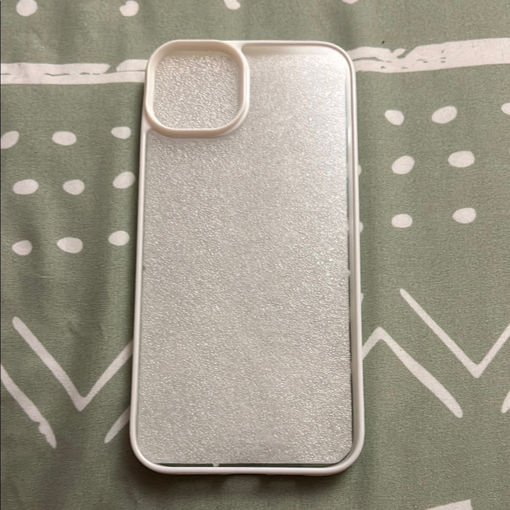 iPhone 14 Plus White/Clear Phone Case